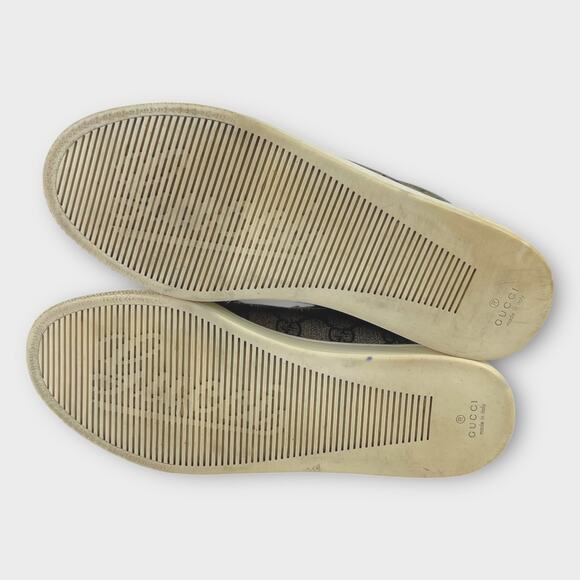 Gucci GG Supreme Monogram Patent Womens High Top Sneakers Size 36 - Picture 5 of 16